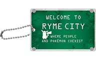 WELCOME TO RYME CITY Acrylic Pass Case "Great Detective Pikachu"