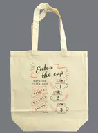 Design D (Triple Nyanko-sensei) cotton bag "Anime Natsume's BOOK of FRIENDS Exhibition"