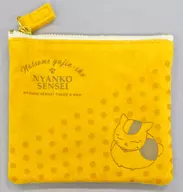 Nyanko-sensei Suede Pouch "Anime Natsume's BOOK of FRIENDS Exhibition"