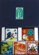 Set Gundam Hashioki 5 set "Mobile Suit Gundam x cerámica de Kutani" Gundam Cafe limited