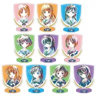 全10種セット 「ガールズ＆パンツァー 最終章 トレーディング Ani-Art アクリルスタンド」