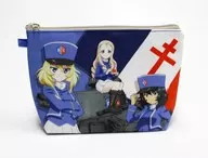 BC Jiyu Gakuen's Drawn Water-Repellent Pouch 「 GIRLS & PANZER Final Chapter 」