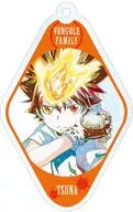 Tsuna Sawada 「 Tutor Hitman REBORN! Trading Ani Art Acrylic Key Holder 」