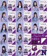15-Type Set Nogizaka46 Sticker "KUJI Tsugio Nogizaka46 - One Coin KUJI -" Sticker Award