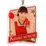 Kanako Momota (Momoiro Clover Z) / Live-action trading acrylic key holder "Momoiro Yuenchi Momokuro IN JOYPOLIS"