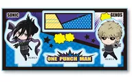 Sónico Sonic & Geno's Plax-acrílico Stand "One-Punch Man"