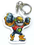 ガッツマン "Mega Man Usacrylic Key Holder 01. Graph Art Design"