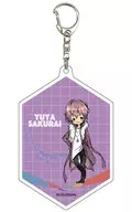 By Yuya Sakurai "Corocual Acrylic Key Holder 02. Graph Art Design"
