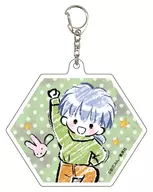 "Little Red Riding Hood Chacha Acrylic Key Holder 01. Graph Art Design" by Leiya