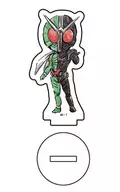 KAMEN RIDER W (Double) "Heisei Kamen Rider 20 Works Memorial Acrylic Puchi Stand 01. Graph Art Design"