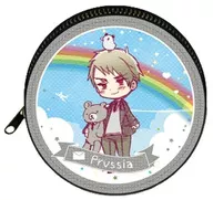 Design 13 (Prussia) Round Leather Case 「 Hethalia World ☆ Stars 」