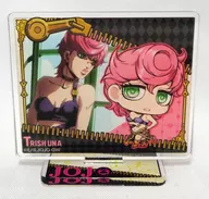 Trish Unna, "JOJO CAFE - As Aventuras Estranhas de JoJo, Parte V, Vento Dourado - Powered by ANIMAX Acrílico Lamina Collection".