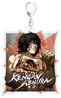 Ten Oni Snake, King Horse BIG Acrylic Key Holder 「 Kengan Ashura 」