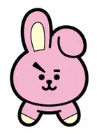 COOKY "BT21 Rubber Clip"