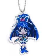 Cure Aqua Acrylic Die Cut Ball Chain "SD Precure All Stars" Pretty Cure Pretty Store Limited