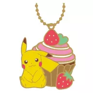 ピカチュウ(カップケーキ) 「ポケットモンスター ステンドグラスボールチェーン スイーツ」