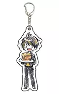 Soraku Tenma "Kenka Bancho Otome 2 nd Rumble! Acrílico key holder 02. Café ver. Graph Art Design"