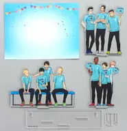 Acrylic Stand Assembly "Run with the Wind Kansei University Track and Field Club Appreciation Day"