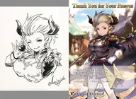 ANIIDA插图卡片&明信片「GRANBLUE FANTASY-碧蓝幻想-」2019年情人节白色情人节促销