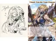 Ejaeli illustration card & postcard 「 GRANBLUE FANTASY - Granblue Fantasy - 」 2019 Valentine's Day White Day Campaign