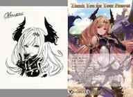 Olivia Illustration Card & Postcard 「 GRANBLUE FANTASY - Granblue Fantasy - 」 2019 Valentine's Day White Day Campaign