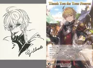 Gill Belt Illustration Card & Postcard 「 GRANBLUE FANTASY - Granblue Fantasy - 」 2019 Valentine's Day White Day Campaign