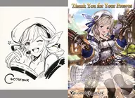 Kukuru插圖卡片&明信片"2019情人節·白色情人節活動