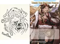 ファスティバ插畫卡&明信片「GRANBLUE FANTASY-碧藍幻想-」2019年情人節白色情人節促銷