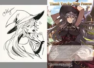 Magisa illustration card & postcard 「 GRANBLUE FANTASY - Granblue Fantasy - 」 2019 Valentine's Day White Day Campaign