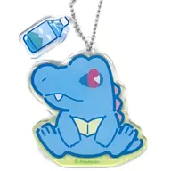 Totodile "Pokémon Acrylic Charm Collection Oishii Mizu" Limited Centro Pokémon