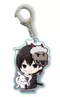 Kigasaki Kaiko Mini Character Acrylic Key Holder "Nakano Human Genome [Live Now]"