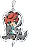 Kannonzaka Doppo 「 Hypnosis Mic -Division Rap Battle - ヒプマイ Sanrio Remix Connected acrylic key holder animal ver. 」