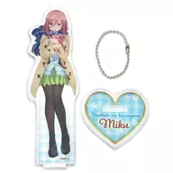 中野三玖(バレンタインver.) スタンドアクリルキーホルダー 「五等分の花嫁」