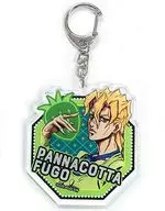 6. Panna Cotta Hu Ge Drawn Acrylic Key Holder 「 JOJO'S BIZARRE ADVENTURE Part V Golden Wind 」