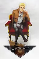 "Attack on Titan Season 3 Part. 2 ×animatecafe" Elvin-Smith ultra-large acrylic stand figure