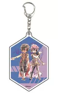暁・ファリード・シャリフ＆神咲神 「キラボシチューン アクリルキーホルダー グラフアートデザイン 01」