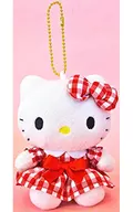 Hello Kitty (Red) Dress Dress Mascot Chain 「 Sanrio Character Cats 」