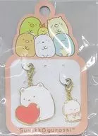 Shirokuma (Plush toy) pair charm' Sumiko Garashi'