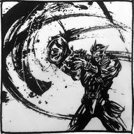 仮面ライダー威吹鬼 墨式ハンドタオル 「一番くじ 仮面ライダージオウ vol.3 feat.双動 仮面ライダーW」 C賞