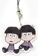 Karamatsu & Todomatsu (uniform) 「 Egino Osomatsu ×COLLABO CAFE HONPO LABO Trading Acrylic Charm 」