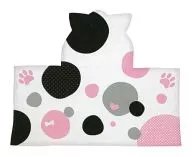 みけねこ ねこみみ付フードタオル 「ねこざっか」