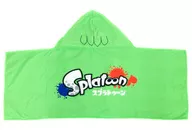 "Splatoon", uma toalha de comida com pernas de lula verde-lima
