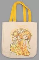 Kinomoto-Zakura (Orange) Print Tote Bag "Cardcaptor Sakura"