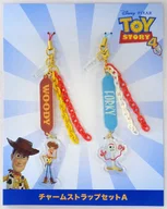 A.Woody&Forkey挂件挂件SET(2个组)「玩具总动员4」剧院商品