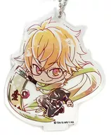 Juoin Kakeru 「 KING OF PRISM -Shiny Seven Stars - ×COLLABO CAFE HONPO Mini Character Acrylic Key Holder 」