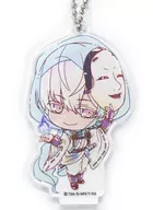 Kisaragi Rui 「 KING OF PRISM -Shiny Seven Stars - ×COLLABO CAFE HONPO Mini Character Acrylic Key Holder 」