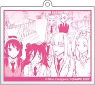 Acrylic Key Holder for 1 Person 「 No Matter How I Look At It, It's You Guys' Fault I'm Not Popular 」