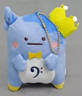 Ryunosuke (King's Pudding / Sanrioflavor) Plush toy Key Holder "Idolish Seven"