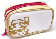 Mario W Zip Up Pouch "SHU UEMURA ☆ SUPER MARIO BROS. 2017 HOLIDAY COLLECTION" Target Item Purchase benefits