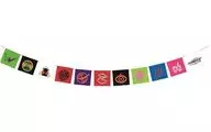 Double ~ Rehmannia Root Flag Garland "Theatrical Kamen Rider Rehmannia Root Over Quartzer" Theatrical goods